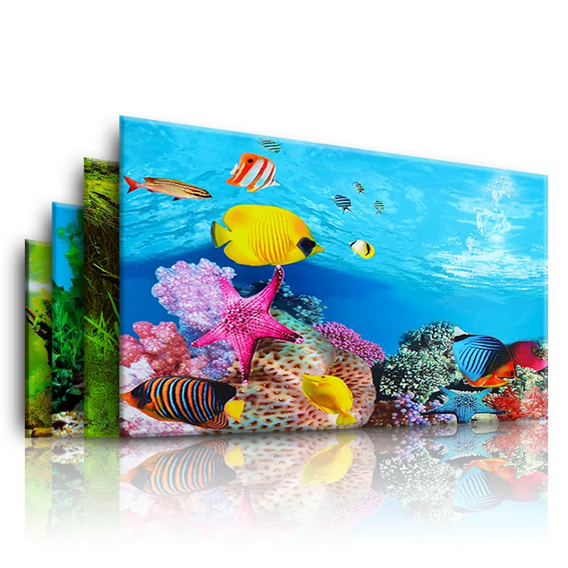 Aquarium Fish Wallpaper - Background for Aquarium 3d Sticker Poster