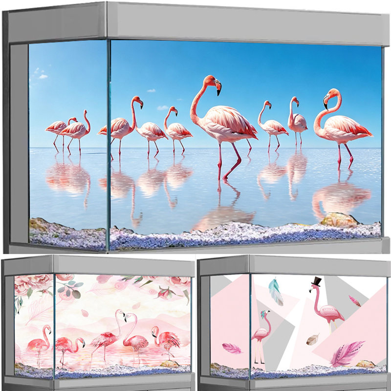 Aquarium Fish Wallpaper - 3D Aquarium Background Sticker, HD Pink