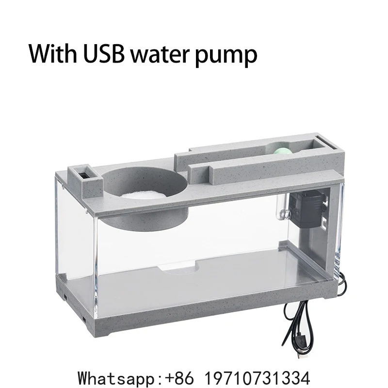 Aquarium Fish Home - Aquarium Fish Tank Kit Built-in Oxygen