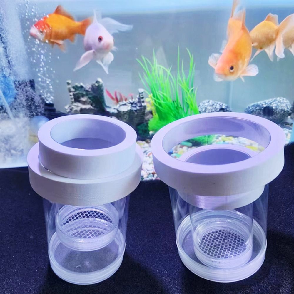 Aquarium Fish Jar - Plastic Floating Fish Breeding Isolation Box