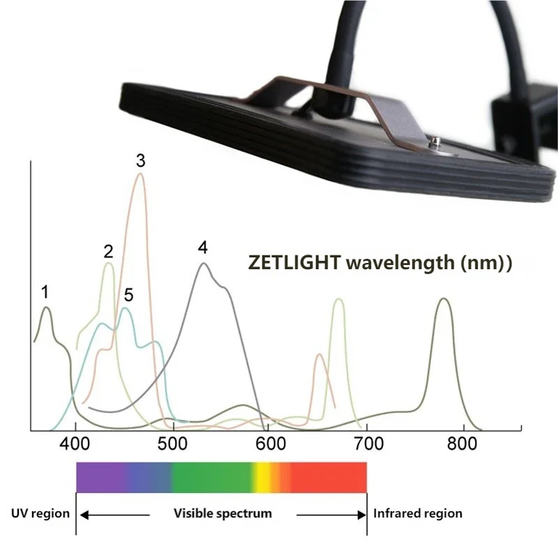Hot ZETLIGHT E2 WiFi Marine Aq - Refugium Light Nano 评论和价格