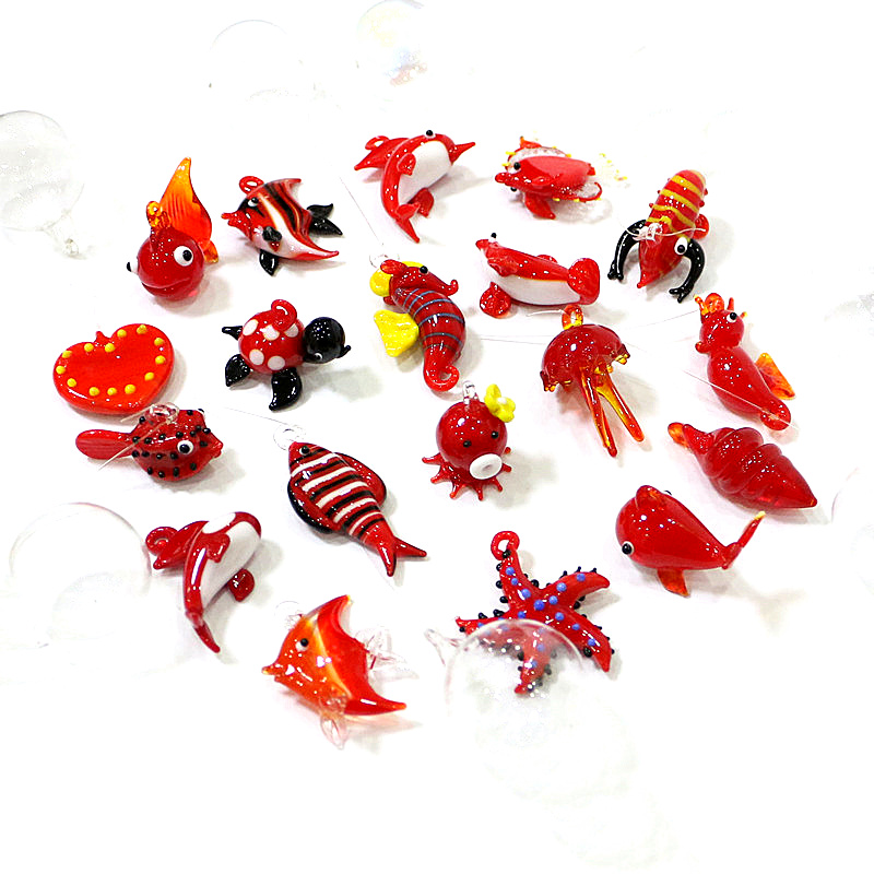 Floating Glass Marine Animal A - Aquarium Fish Dolphin 评论和价格