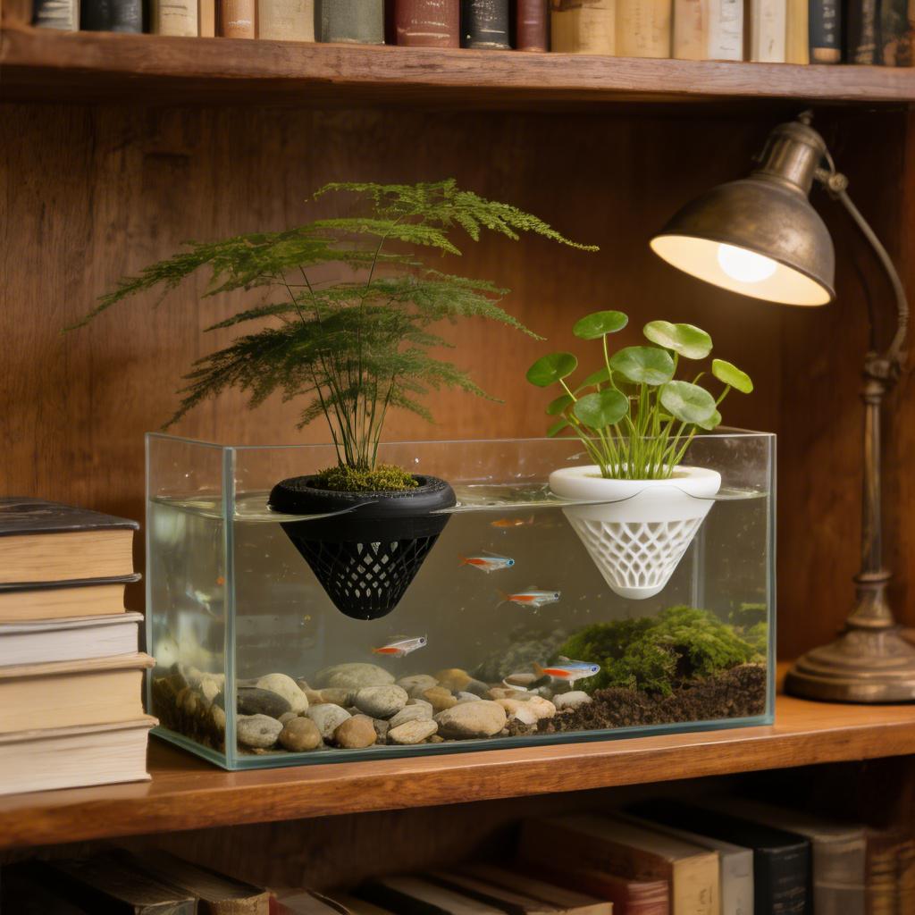 2PCS Floating Aquarium Plant H - Aquarium Fish Escape 评论和价格