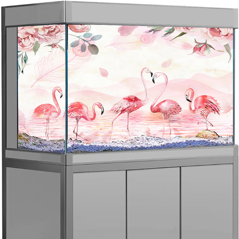 3D Aquarium Background Sticker - Aquarium Fish Wallpaper 评论和价格