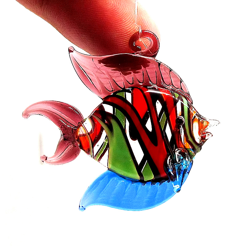 Floating Glass Marine Animal P - Aquarium Fish Dolphin 评论和价格