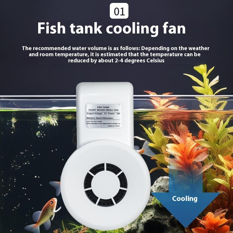 New Mini Aquarium Cooling Fans - Aquarium Fish And Supplies 评论和价格