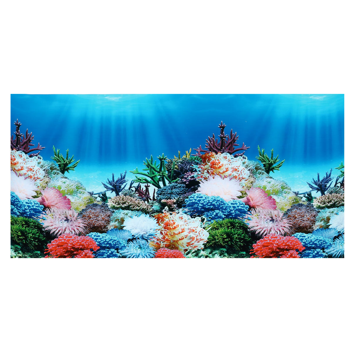 Aquarium Background Decal Doub - Aquarium Fish Wallpaper 评论和价格