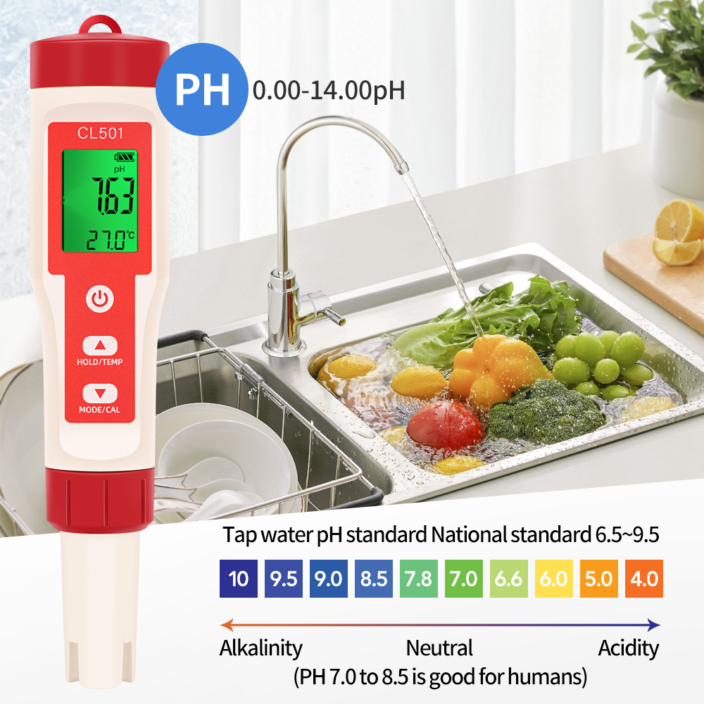 PH/CL2/H2/ORP/Temperature Mete - Aquarium Test Kit 评论和价格