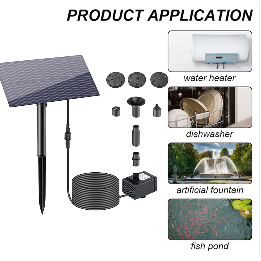 5W 5V Water Fountain Garden De - Aquarium Fish Guppy 评论和价格