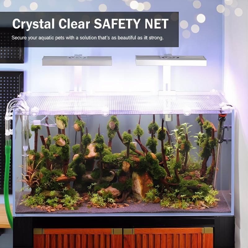 1Pcs Anti Escape Fish Tank Net - Aquarium Fish Escape 评论和价格
