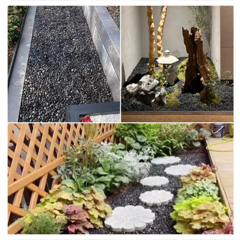 White&Black Polished River Roc - Aquarium Fish Home 评论和价格