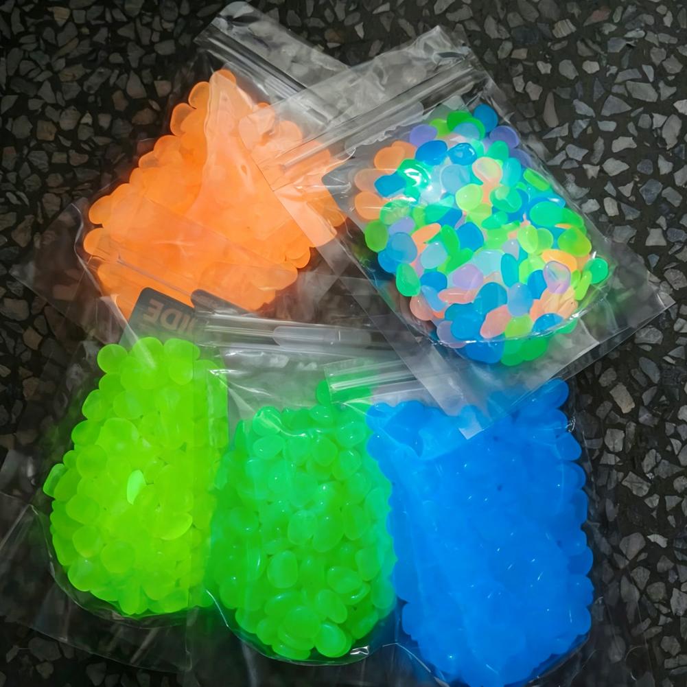 200/1000pcs Luminous Stones Gl - Aquarium Fish Home 评论和价格