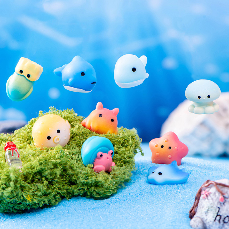 Creative Resin Ocean Animals D - Aquarium Fish Dolphin 评论和价格