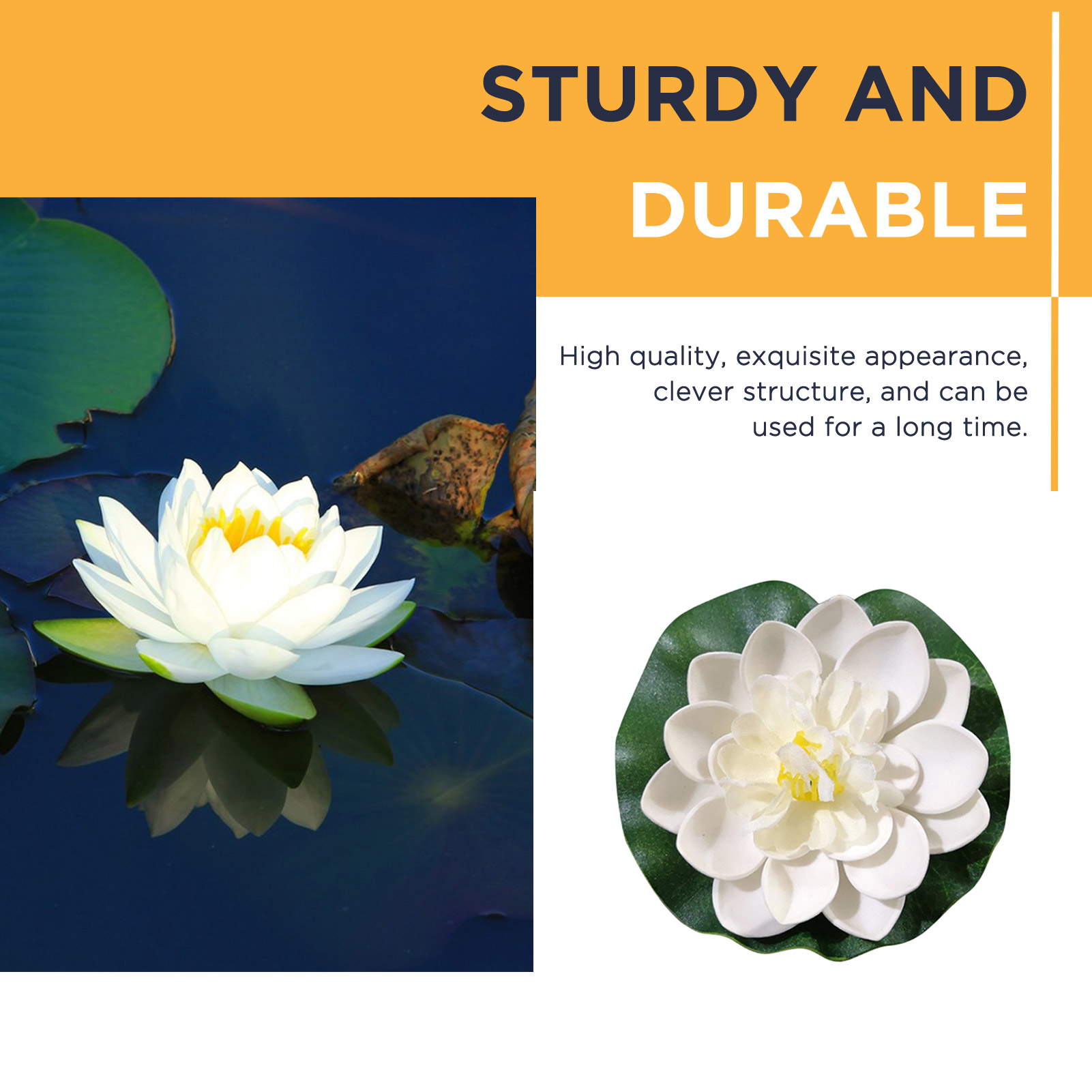 5pcs/set 10cm Artificial Lotus - Aquarium Fish Escape 评论和价格