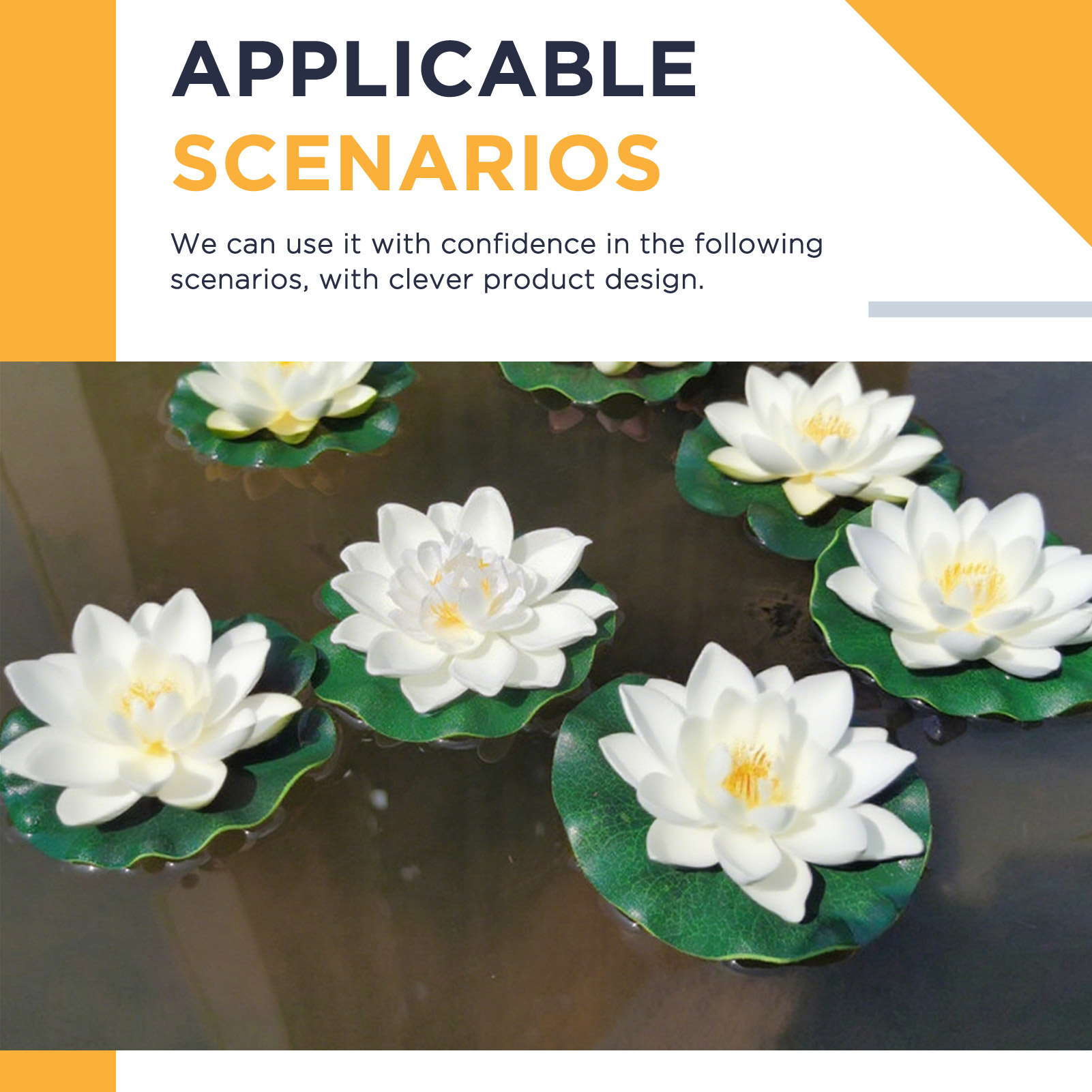 5pcs/set 10cm Artificial Lotus - Aquarium Fish Escape 评论和价格