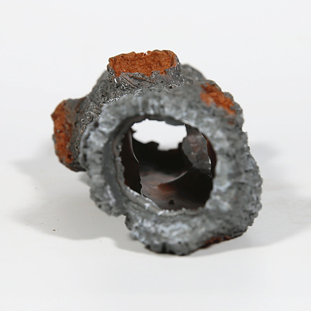 Aquarium Tree Trunk Resin Orna - Aquarium Fish Molly 评论和价格