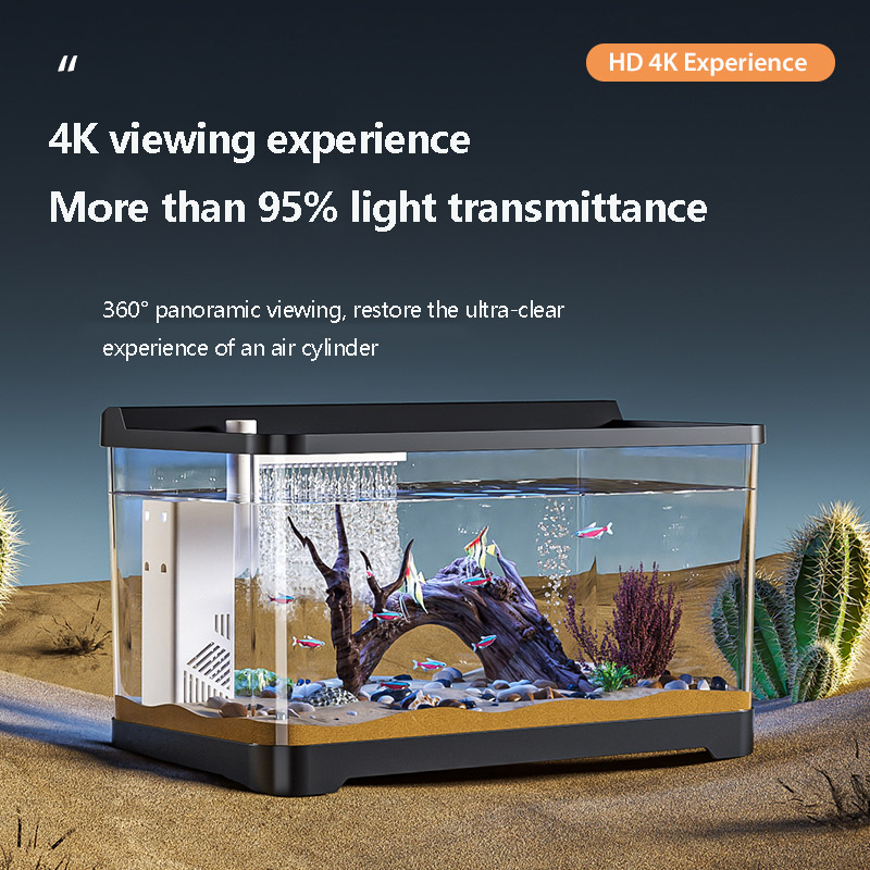 ABS Mini Fish Tank Betta Aquar - Aquarium Fish Jar 评论和价格