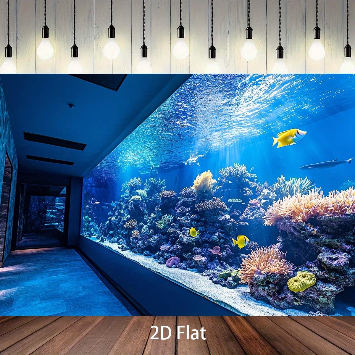 Vibrant Underwater Aquarium Ta - Aquarium Fish Home 评论和价格