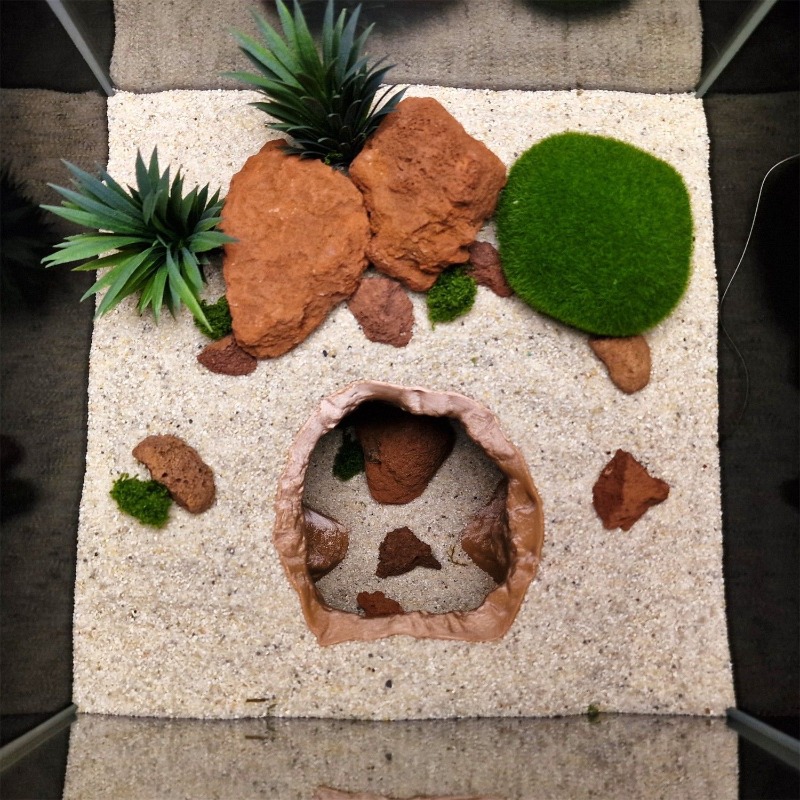 Sinkhole Cave Aquarium Ornamen - Aquarium Fish Home 评论和价格