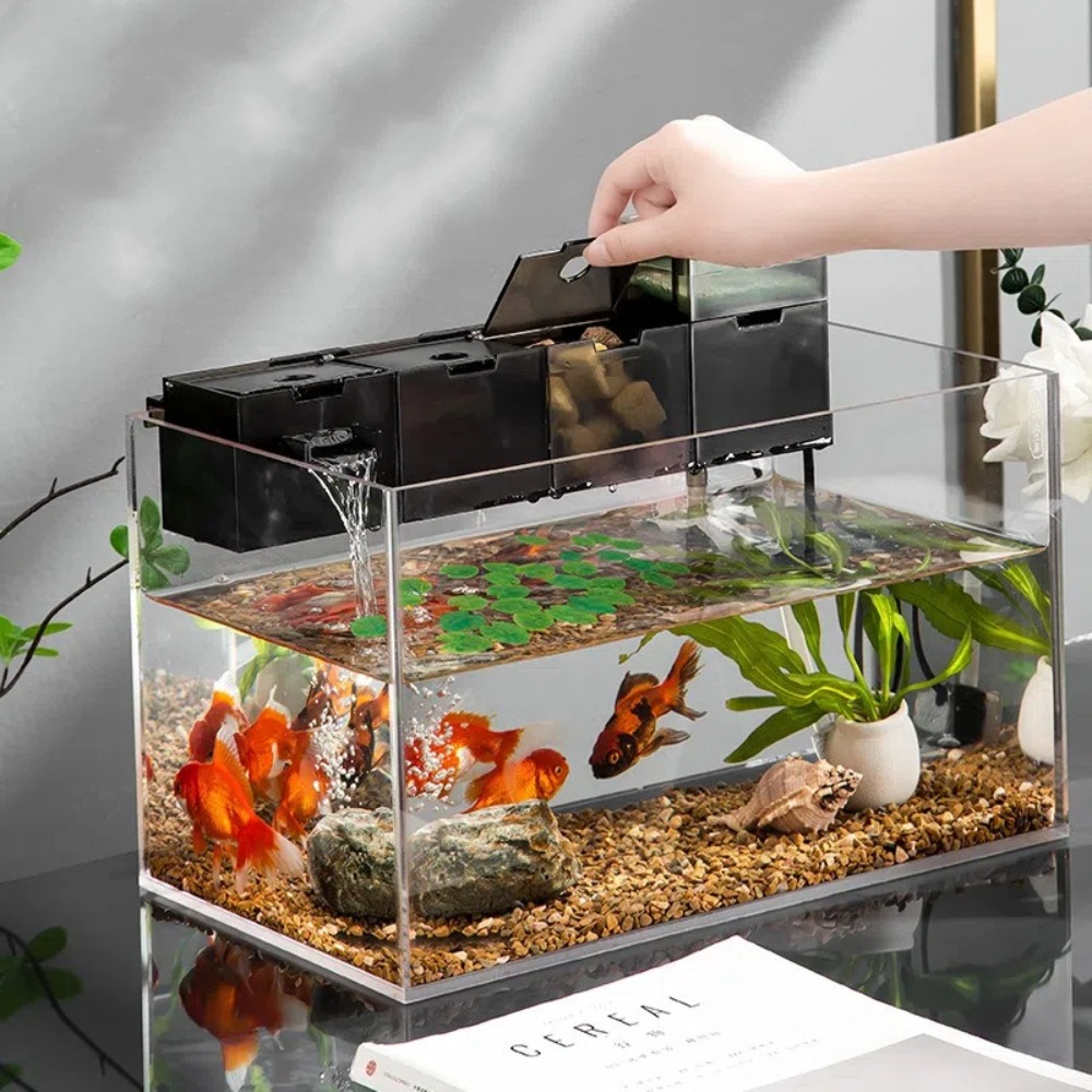 Three-in-one External Aquarium - Aquarium Fish Jar 评论和价格