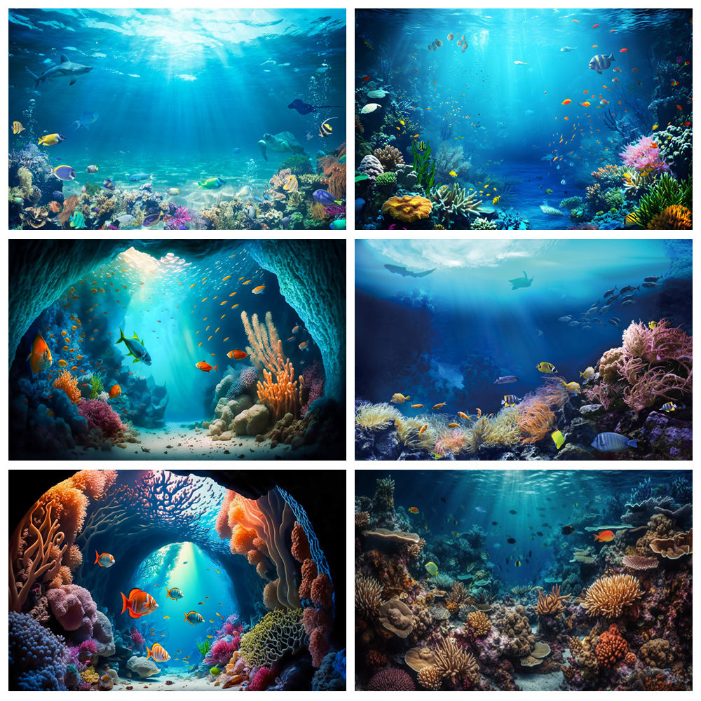 Underwater Ocean World Photogr - Aquarium Fish Dolphin 评论和价格