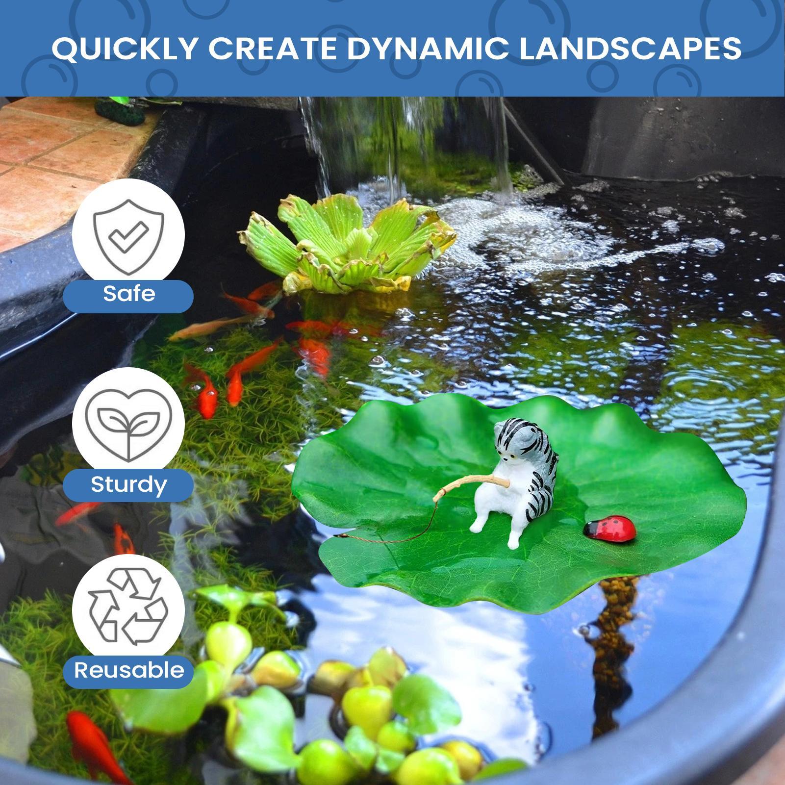Aquarium Decor Floating Cat Fi - Aquarium Fish Escape 评论和价格