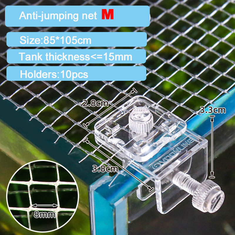 Anti Jump Net Fresh Seawater F - Aquarium Fish Escape 评论和价格