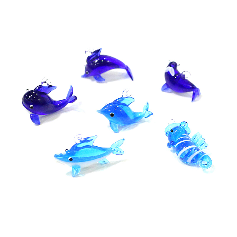 6pcs Aquarium Decor Cute Marin - Aquarium Fish Dolphin 评论和价格