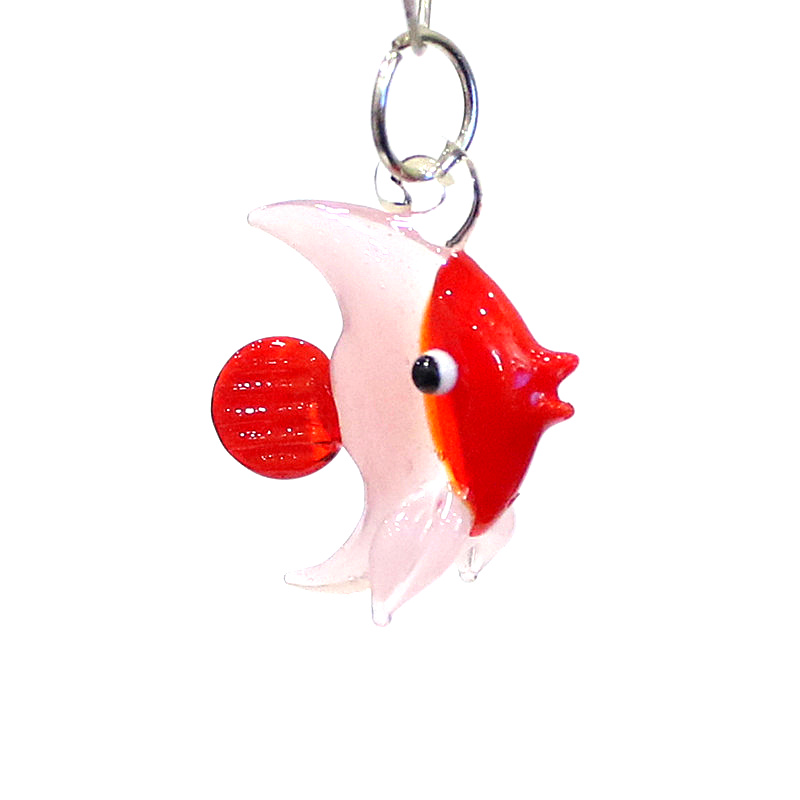 2pcs Mini Fish Glass Pendant C - Aquarium Fish And Supplies 评论和价格