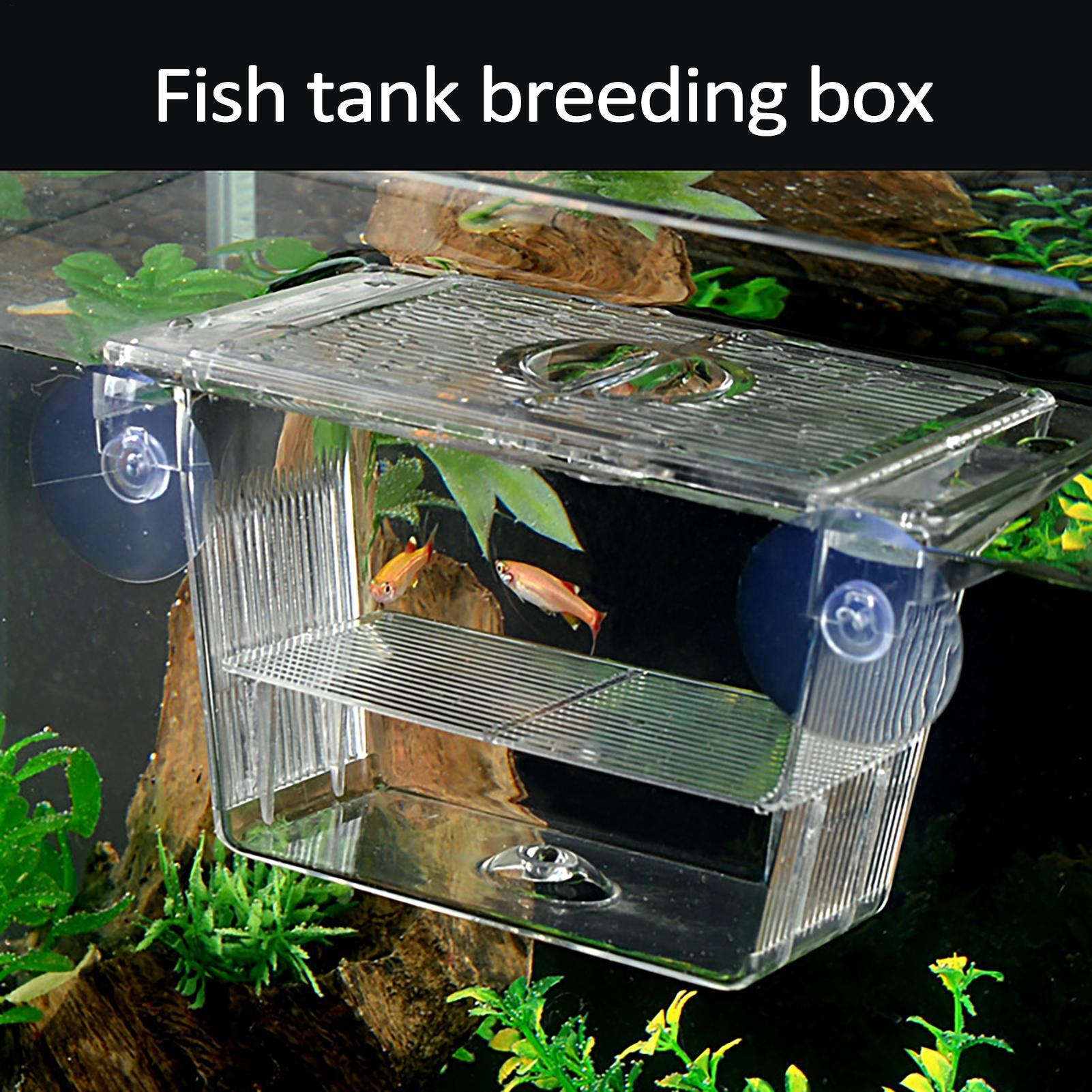 Breeder Box for Fish Tank Tran - Aquarium Fish Jar 评论和价格