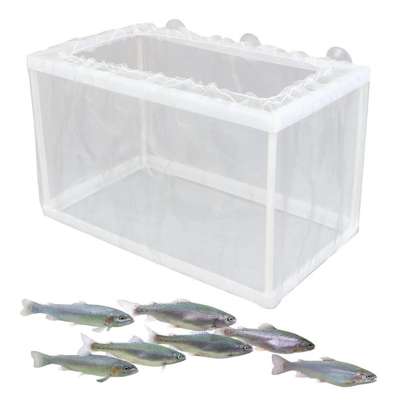 Fish Breeder Box with Suction, - Aquarium Fish Jar 评论和价格