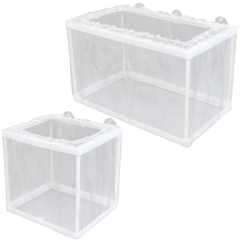 Fish Breeder Box with Suction, - Aquarium Fish Jar 评论和价格