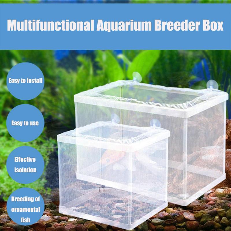 Fish Breeder Box with Suction, - Aquarium Fish Jar 评论和价格